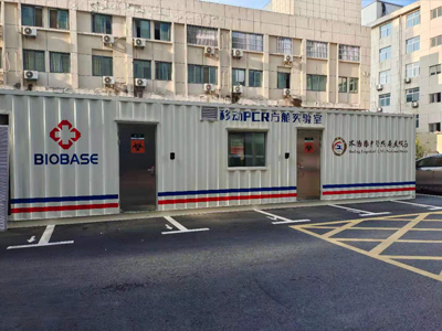 江苏沭阳移动PCR方舱实验室